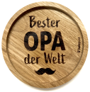 Oak Coaster “Bester OPA der Welt”