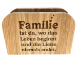 napkin holder "Familie"