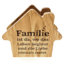 Servietten Haus "Familie"